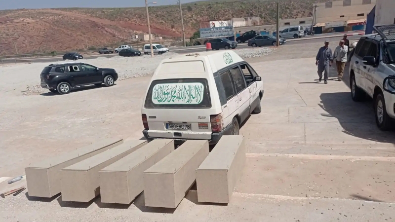 ميراللفت : نقل رفات الشهداء الخمسة من مقبرة الشيخ سيدي محمد بن عبد الله إلى مقبرة مجاورة